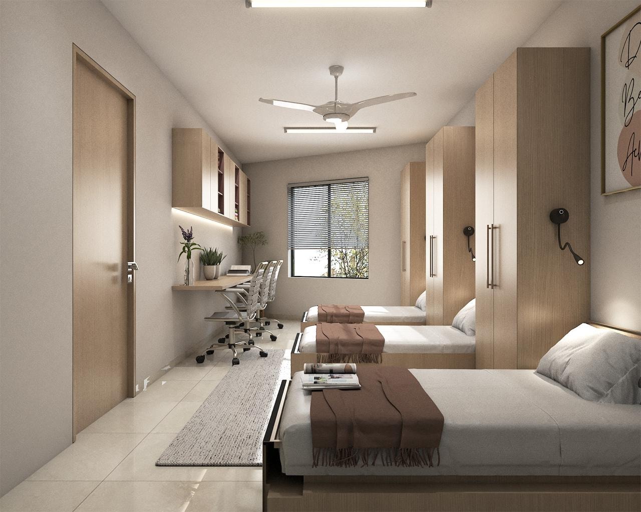 Modern bedroom